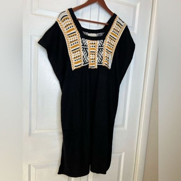 Carolina K Anthropologie Petra poncho style knit dress size large - Picture 2 of 7